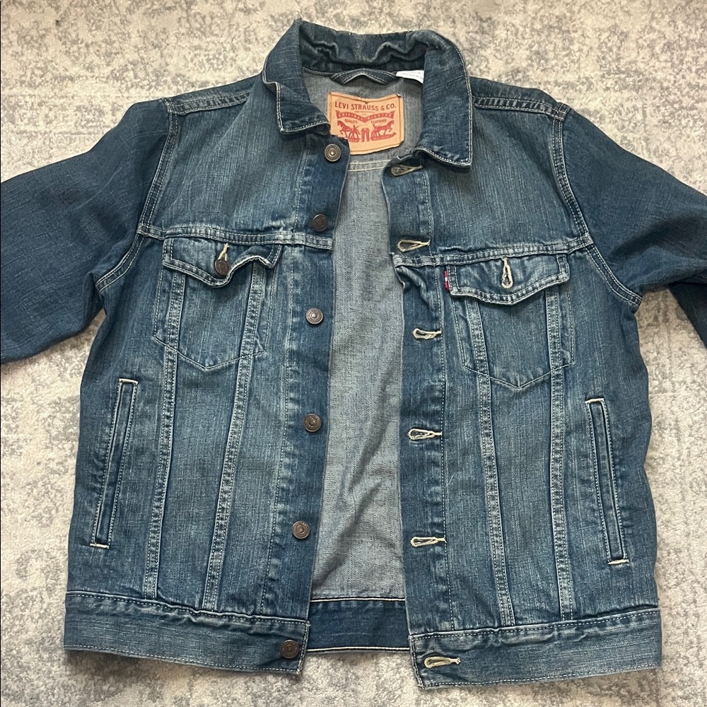 Levi's Classic Blue Denim Vintage Jacket